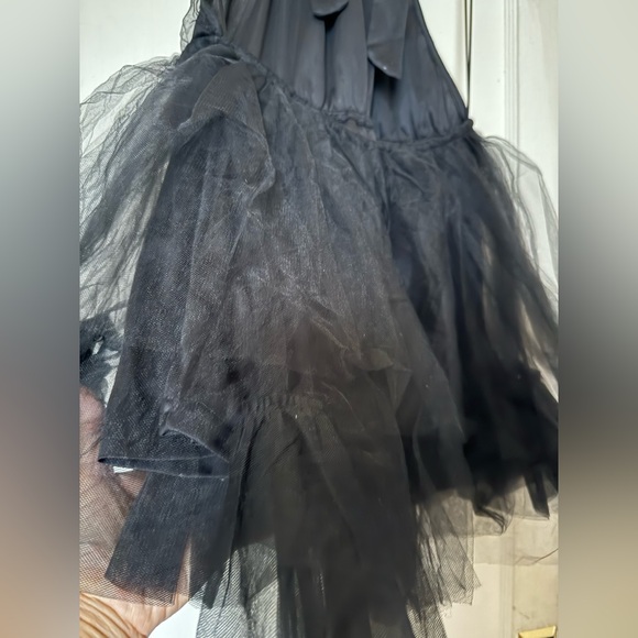 AKIRA Black Halter Ballerina Backless Tulle Dress - Picture 5 of 11